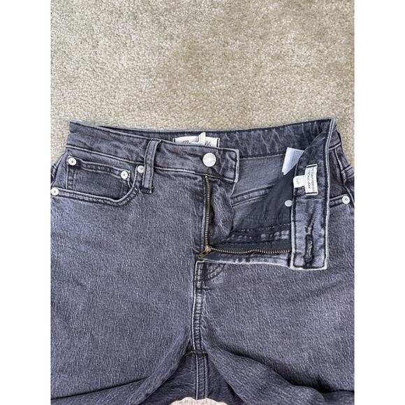Madewell Womens Dark Gray The Curvy Perfect Vintage Jean Size 24P B641 - Picture 3 of 14